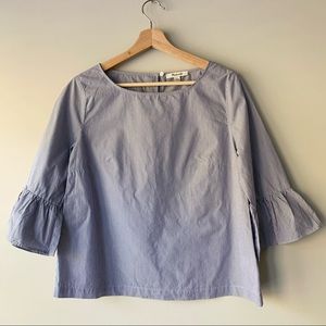 Madewell Pinstripe Blouse